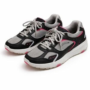LA Gear‎ Touch Tone Y2K Sneakers Womens 8 Gray Pink Retro Athletic